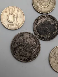 Collection of International Silver and Base Metal Coins, 20th Century