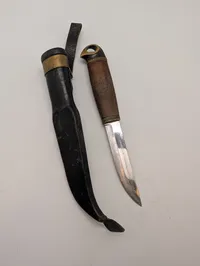 J. Marttiini Finland Puukko Knife with Leather Sheath