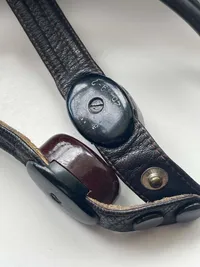 Luftwaffe LKp W101 Flyverhjelm i læder med kommunikationsudstyr