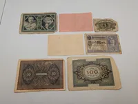 Samling af tyske pengesedler fra Weimarrepublikken, 1910-1923