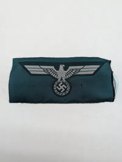 Tysk Wehrmacht brystørn, BeVo-vævet stofmærke, original 