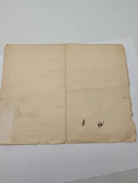Tysk WWI Besitz-Zeugnis for Såretmærke i Sort, 1918
