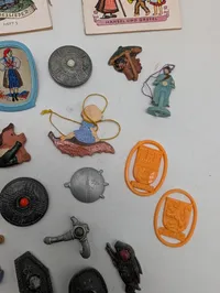 Vintage German WHW Winterhilfswerk Donation Tokens and Fairy Tale Booklets