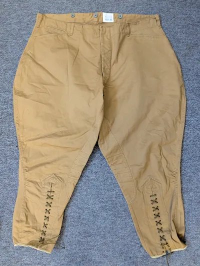 Vintage U.S. Army Breeches with Lace-Up Cuffs, repro