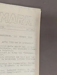 Samling af danske modstandsaviser og illegale blade fra 2. verdenskrig