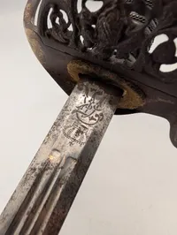German Saxony Model 1867 Infantry Officer’s Sword