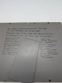 Dansk Marinehjemmeværn Flotillechef Finn Ankeraa Mindetavle, 1964-1980