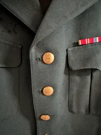 Dansk militær uniformsjakke fra Helseth & Lunde M69