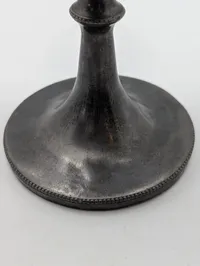 Dixon & Sons Silver Plate Chalice with Beaded Rim