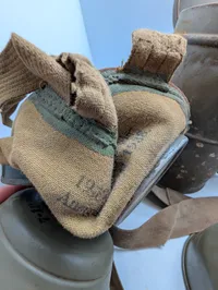 Dansk M/1938 Gasmaske med Filter og Original Metaldåse