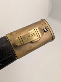 Weyersberg Kirschbaum & Co. Bajonet med læderskede