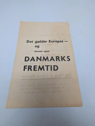 Waffen-SS Ersatzkommando Danmark Rekrutteringsfolder