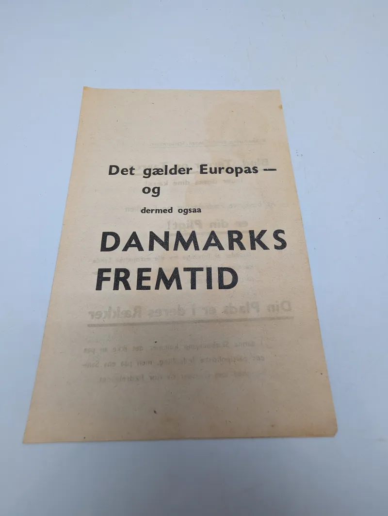 Waffen-SS Ersatzkommando Danmark Rekrutteringsfolder