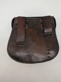 Dansk 1867 patrontaske godt stemplet 
