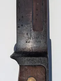 Dansk M/1889 Krag-Jørgensen bajonet, HVV KØBHVN