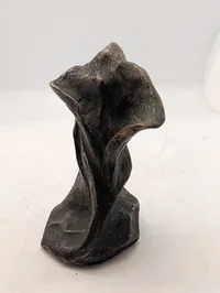 Abstract Bronze Figural Sculpture in the Style of Henry Moore