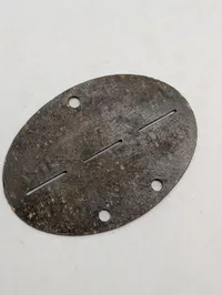 Tysk WWII Erkennungsmarke - Rgt. Stab Estn. SS Leg. (Estisk Legion)