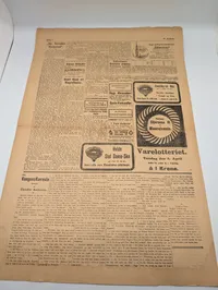 Social-Demokraten Ekstra-Udgave 29. marts 1920 om Påskekrisen