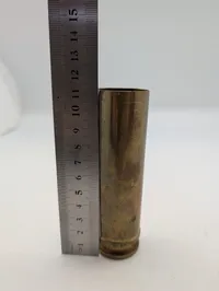 Britisk 30mm ADEN Kanonhylster i Messing