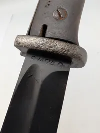 Tysk Mauser K98 Bajonet med Trægreb
