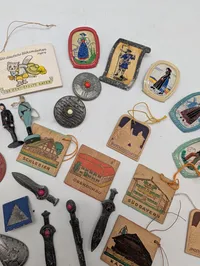 Vintage Winterhilfswerk (WHW) Donation Tokens and Collectible Pins Lot
