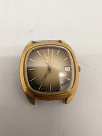 Certina Blue Ribbon Automatic Herreur med Guldbelagt Urkasse