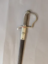 Dansk M/1910 Officersabel for Fodfolket med Skede