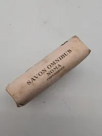 Vintage Savon Omnibus Bar Soap by Parfumerie Noma Copenhagen fra Anden Verdenskrig 
