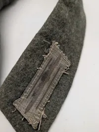 Tysk Wehrmacht M36/M40 Feltbluse Krave med Enhedsmærker