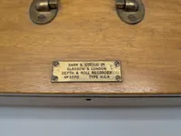Barr & Stroud Ltd Depth & Roll Recorder Type H.G.4 Mark 3