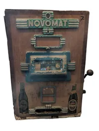 Novomat mekanisk spilleautomat med Ceres Pilsner reklamer SKAL HENTES ELLER LEVERES EFTER AFTALE 