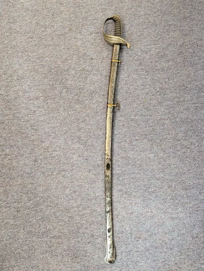 Dansk model 1858 officerssabel 