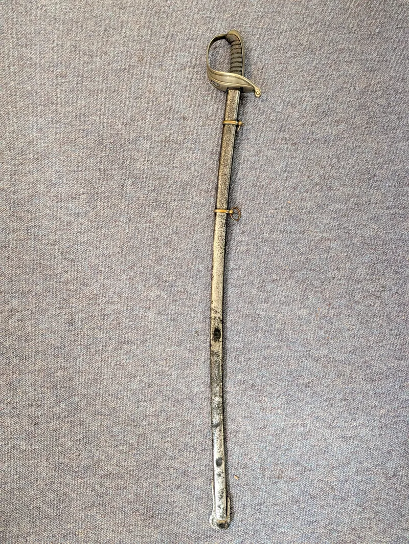 Dansk model 1858 officerssabel 