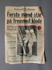 Collection of WWII Danish Newspapers, Photo Album, and Krigsbilleder Booklet