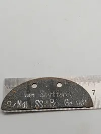 Tysk WWII Erkendelsesmærke, 2./Ndl. SS Pz. Gr. Rgt. Gen. Seyffardt