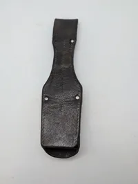 Tysk Bajonetfrø i Sort Læder til Mauser K98