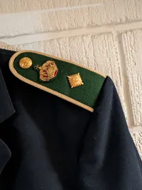 Dansk Politi uniform, med benklæder 