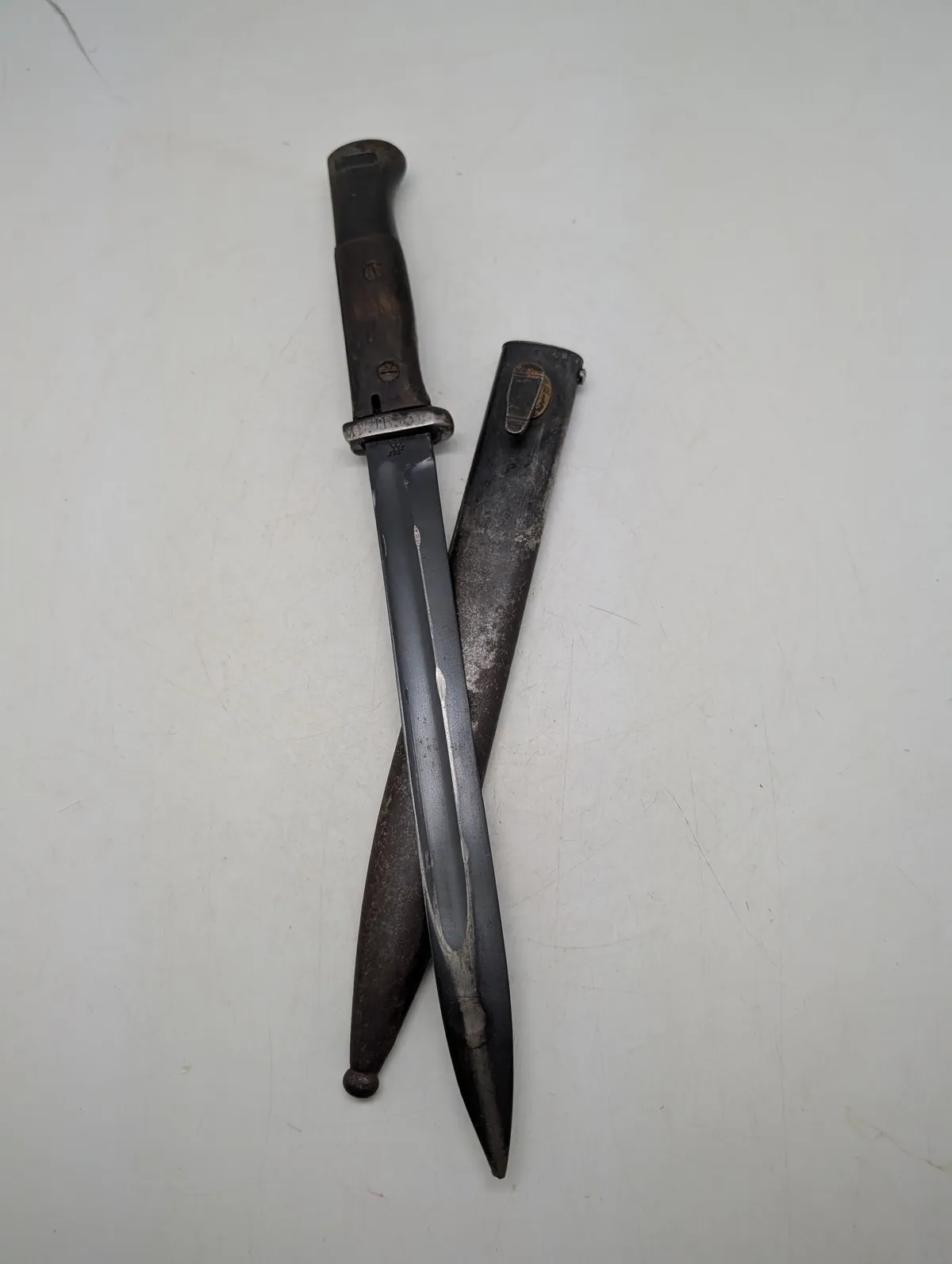 Tysk M1884/98 III Bajonet med Skede, Stemplet 1920