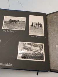 Tysk WWII Fotoalbum 'Zur Erinnerung an meine Dienstzeit'