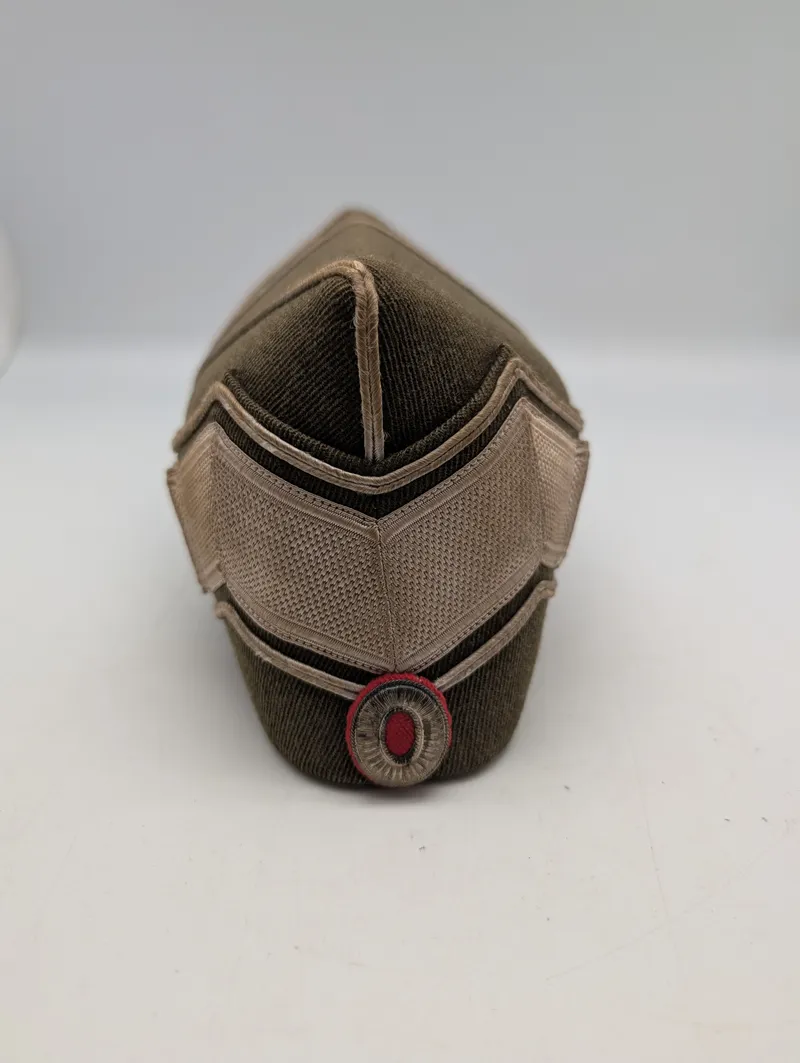 Dansk Militær Skråhue med Kokarde M23 fra 1945 