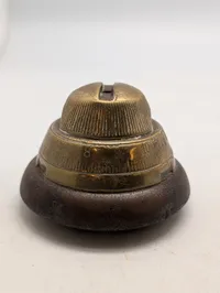 Antik messing tidsbrandrør til artilleri Tysk WW1 