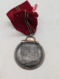 Tysk Østfrontsmedalje (Winterschlacht im Osten 1941/42) med bånd