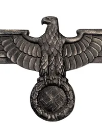 Tysk Reichsadler-vægørn i Aluminium , postwar 