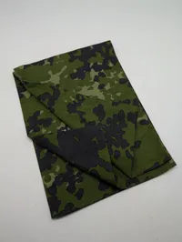Dansk M/84 Camouflage Boonie Hat og støvklæde 