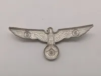 Tysk Wehrmacht Heeres-kasketørn i metal