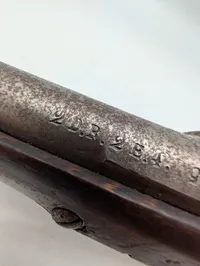 Dansk ringhane pistol model 1848 Kronborg, 2 Dragon regiment 