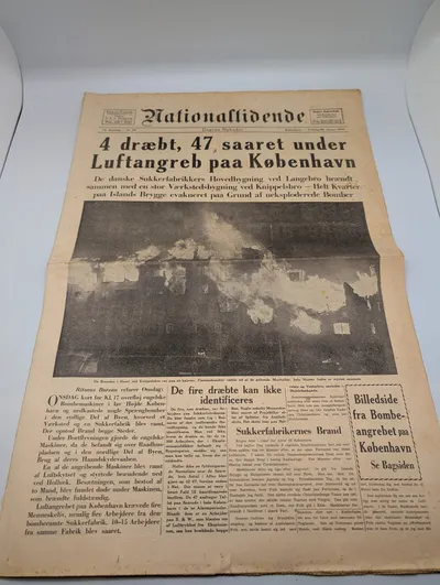 Nationaltidende Avis, 28. januar 1943, Luftangreb paa København