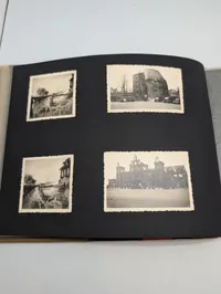 Tysk fotoalbum med portrætter af soldater fra 2. verdenskrig