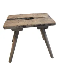 1938 German Wood Furniture RAD Component with Bad Schwanenstadt Stamp
