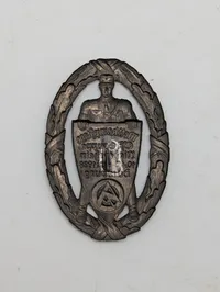 1938 SA Gruppe Niederrhein Wettkampftage Duisburg Commemorative Badge